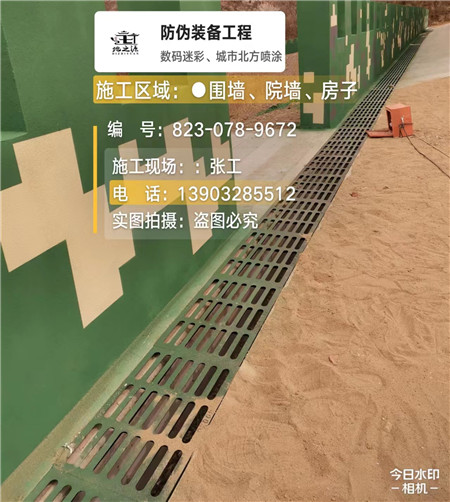 内蒙古 例如在抖音上有“迷彩墙，外围墙面挡 - 星空数码迷彩漆施工队